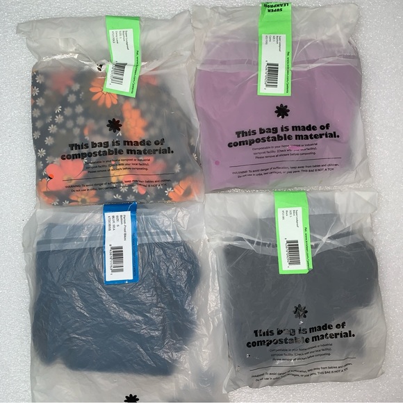 Knix Teen Leak Proof Panties - 4Pk Size S - Picture 2 of 9
